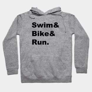 Triathlon Life (Black) Hoodie